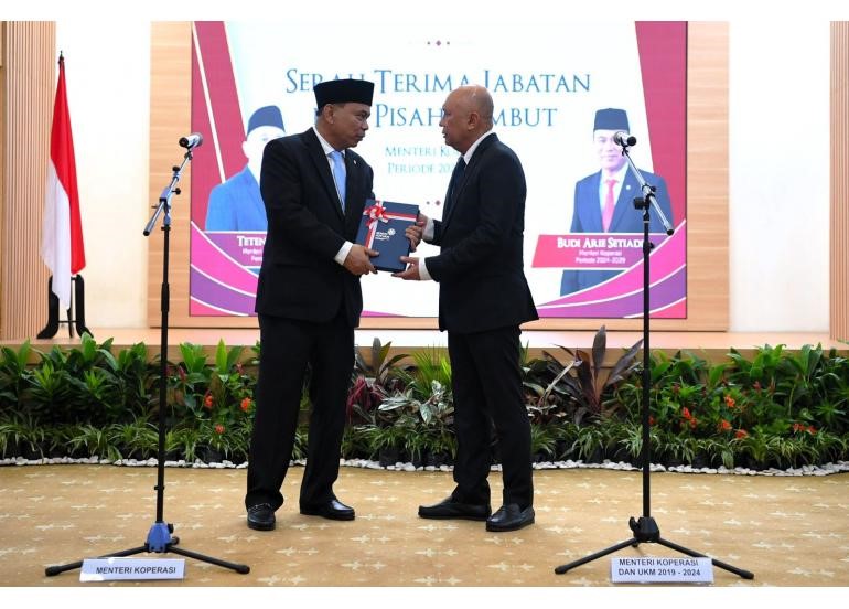 Jabat Menteri Koperasi, Budi Arie Setiadi Sampaikan Target 100 Hari Kerja